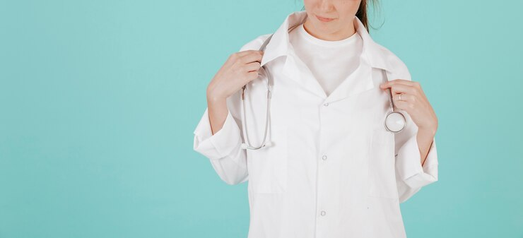 روپوش پرستاری زنانه طراحی شده برای بانوان با دوخت محافظتی